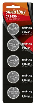 Элемент Smartbuy CR2450 BL5