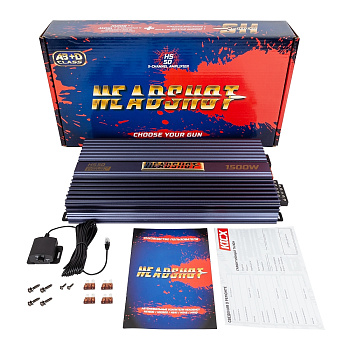 Усилитель 5-канальный Kicx HS 50