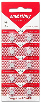 Элемент Smartbuy AG4-10B G4 LR626, LR66